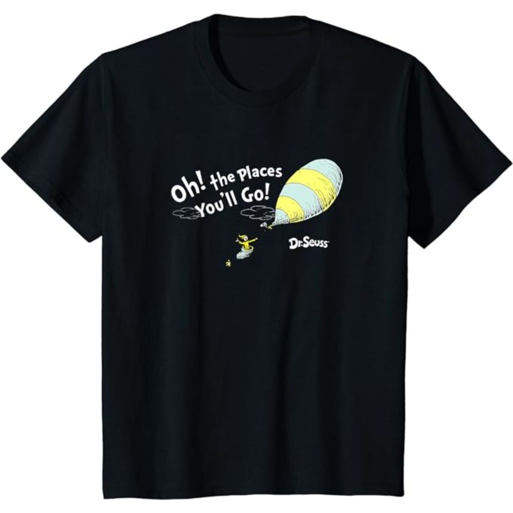 Dr. Seuss Oh the Places You'll Go! Kids UNISEX T-Shirt SZ  S:NWOT
